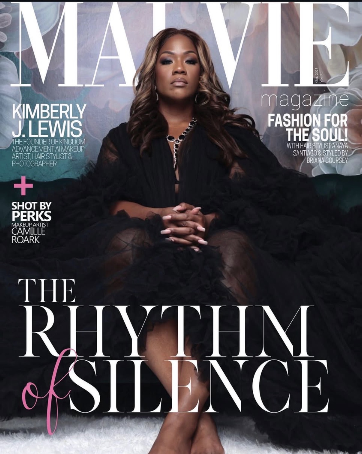 MALVIE Magazine cover featuring Kimberly J. Lewis